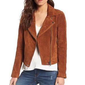 Blank NYC Suede Moto Jacket
